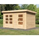 LESENA VRTNA HIŠKA KARIBU SCHÖNBUCH 1 227X366X246 BARVA LESA