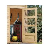 LESENA VRTNA HIŠKA KARIBU SCHÖNBUCH 1 227X366X246 BARVA LESA