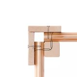 LESENA VRTNA HIŠKA KARIBU THERES 3 242X244X244, SIVA