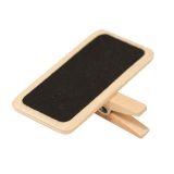 LESENE ŠČIPALKE S TABLICO, 4X3 CM, 6 KOM