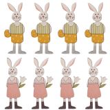 LESENI OKRASKI -ZAJČKI