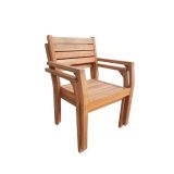 LESENI STOL MQ LOVATTO 61X55X84 CM AKACIJA