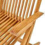 LESENI STOL NATERIAL SET 2 KOS, ANTEA 61X54X88 TIKOV LES, Z NAS.ZA ROKE