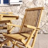 LESENI STOL NATERIAL SET 2 KOS, ANTEA 61X54X88 TIKOV LES, Z NAS.ZA ROKE