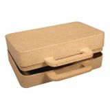 LESENI USTVARJAL. DODATKI RAYHER PAPMACHE ŠKATLA KOVČEK 15.5X12.5X5CM