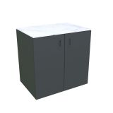 LETNA KUHINJA BELLANO BOLOGNA ANTRACIT 3600X634X935 PULT PORCELAN
