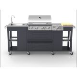 LETNA KUHINJA CATTARA VRTNA KUHINJA VICENZA 4 + 1 S KUHALNIKOM