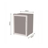  HLADILNIK ZA COZZE LETNO KUHINJO 60L (90540)