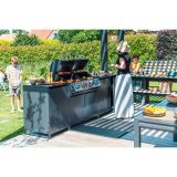 LETNA KUHINJA NATERIAL EUROPA 117X60 ALU, KAMEN