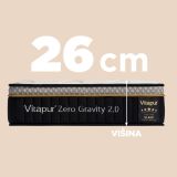 LEŽIŠČE VITAPUR FAMILY ZERO GRAVITY 2.0 FIRM 140X200 CM