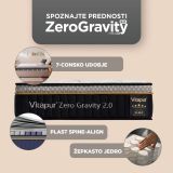 LEŽIŠČE VITAPUR FAMILY ZERO GRAVITY 2.0 FIRM 140X200 CM