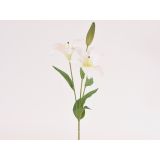 UMETNO CVETJE LILIJA VEJICA 69CM X3 BELA