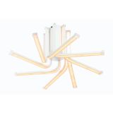 NADGRADNA STROP. SVETILKA LINCOLN 32W, BELA