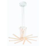 VISEČA SVETILKA LINCOLN 40W, BELA