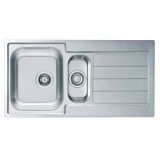 NERJAVNO POMIVALNO KORITO ALVEUS LINE MAXIM 10, SATIN 980X500 MM