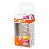 PALIČASTA LED ŽARNICA OSRAM LINE78 12W/827, R7S SST, DIM