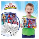 SESTAVLJANKA LISCIANI SPIDEY 48 KOM, OBOJESTRANSKA 99610