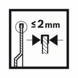 PRIBOR ZA VEČNAM. ORODJA BOSCH ACZ 85 RD DIAMANTNI LIST ZA KER. PLOŠČICE 85 MM