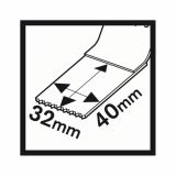 PRIBOR ZA VEČNAM. ORODJA BOSCH AIZ 32 AT 40X32 MM METAL