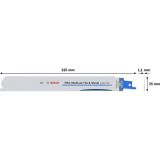 LIST SABLJASTE ŽAGE BOSCH PRO MTM PRECISE S1137BEF 1.1X25X225MM, 5KOS/ZAV