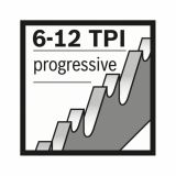 LIST SABLJASTE ŽAGE BOSCH M 3456 XF BIM UNI 235X36X0.8 6-12 ZPZ