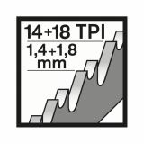 LIST SABLJASTE ŽAGE BOSCH S 1136 BEF 5 KOS 225X25X0.9 14+18 ZPZ
