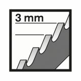 LIST VBODNE ŽAGE BOSCH U 111 C HCS ZA LES 74 MM 8 ZPZ