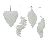 OKRASEK ZA JELKO LIST, BELE BARVE, SORT