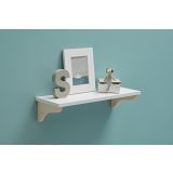 LESENA POLICA LITE BELA 600X200X19 MM