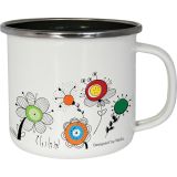 POSODA ZA TOPLE NAPITKE ENAMELIE LONČEK 8 CM - 0.4 L NEŽA