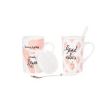 LONČEK ALPEKS 450 ML NBC S POKROVOM IN ŽLIČKO 2/1