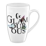 LONČEK 400ML BE BEAUTIFUL  IZ PORCELANA