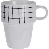 LONČEK KOOPMAN 4/1 NA KOVINSKEM STOJALU RAZLIČNI DEKOR WHITE