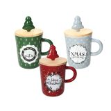 LONČEK TOGNANA 340 ML + POKROV + ŽLIČKA NATALE TRA