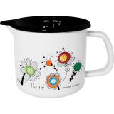 POSODA ZA TOPLE NAPITKE ENAMELIE LONČEK Z IZLIVOM 10 CM - 0.5 L NEŽA