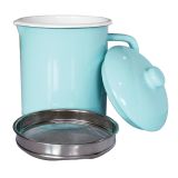 LONEC 12 CM 1.1 L S CEDILOM IN EMAJL POKROVOM