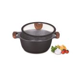 LONEC / KOZICA SVENS' LONEC 20 CM Z ROČAJEM IN POKROVKO WOOD