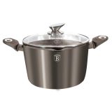 LONEC BERLINGER HAUS 24 CM METALLIC LINE S STEKLENIM POKROVOM