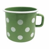 LONEC EMO 9 CM 0.5 L POLKA ZELEN