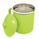 LONEC ENAMELIE 12 CM 1.1 L S CEDILOM IN POKROVOM ARMA