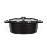 LONEC / KOZICA LIVOO DUTCH OVEN LITOŽELEZNI 4.5L ČRN 24 CM