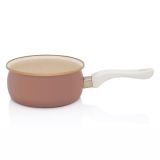 LONEC / KOZICA METALAC 16 CM 1.5 L MOKA NIZKA Z ROČAJEM