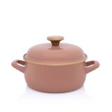 LONEC / KOZICA METALAC 18 CM 2.4 L MOKA NIZKA S POKROVOM