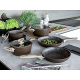 KOZICA TOGNANA 24 CM PEARLBROWN STONE S POKROVOM