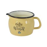 LONEC METALAC 12 CM 1.2 L COFFEE RUMEN TREBUŠAST S KLJUNOM