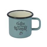 LONEC METALAC 8 CM 0.37 L COFFEE ZELEN