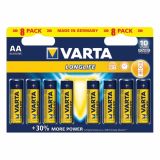 ALKALNI BATERIJSKI VLOŽEK VARTA LONGLIFE AA / LR6 BL/8