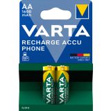 POLNILNI BATER.VLOŽEK VARTA LR06 1600MAH AAA 2/1