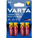 ALKALNI BATERIJSKI VLOŽEK VARTA LR06 AA MAX POWER BL/4, 1.5V
