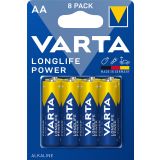 ALKALNI BATERIJSKI VLOŽEK VARTA LR06/AA LONGLIFE POWER BL 8/1